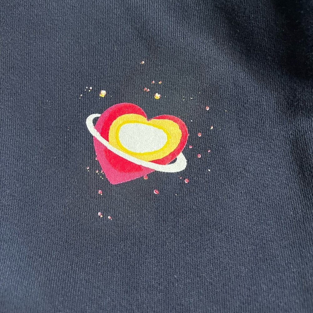 NWT The Local Love Club- Galactic Pants in Navy Blue. Size M - Picture 4 of 7